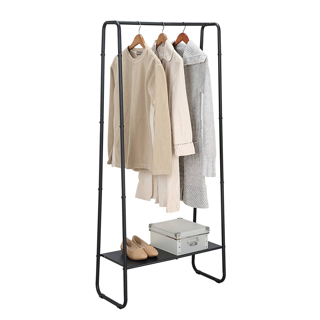 SunnyPoint Durable Compact Rolling Garment Rack with Shelf (GR-1TC, BLK) : Buy Online at Best Price in KSA - Souq is now SunnyPoint Durable Compact Rolling Garment Rack with Shelf (GR-1TC, BLK) : Buy Online at Best Price in KSA - Souq is now